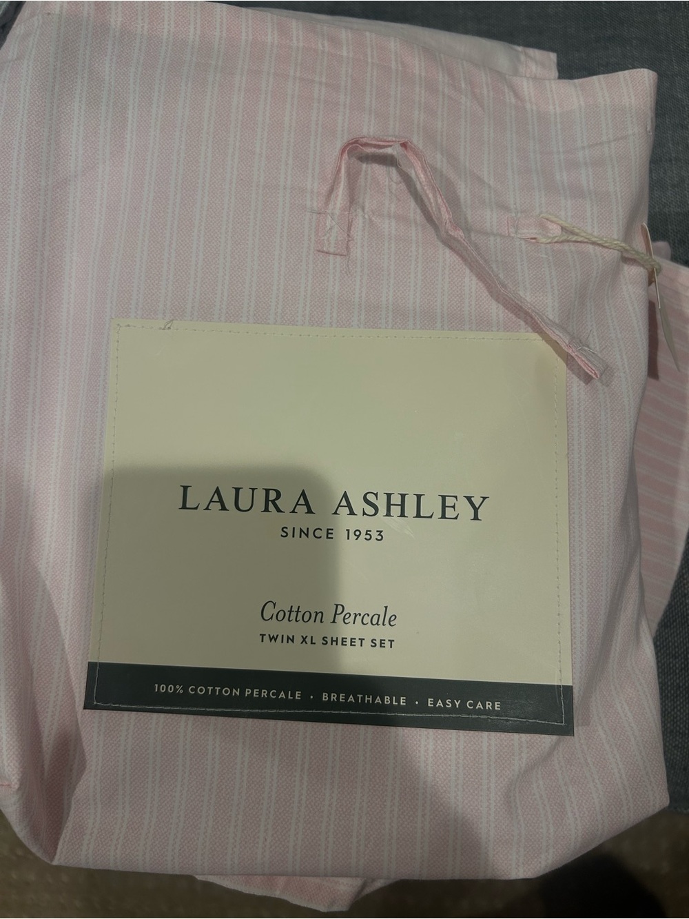 Laura Ashley dorm twin xl sheet set